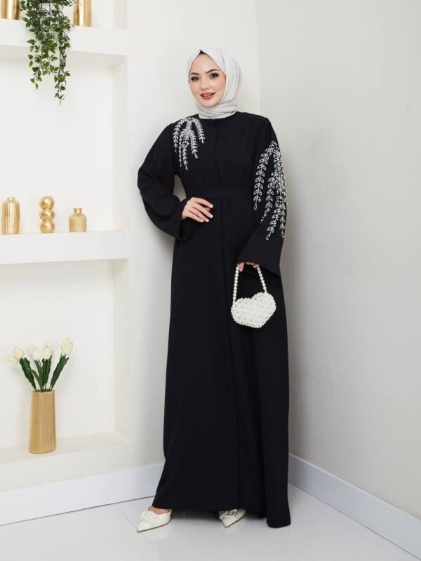 Zara Crêpe Abaya – Image 5