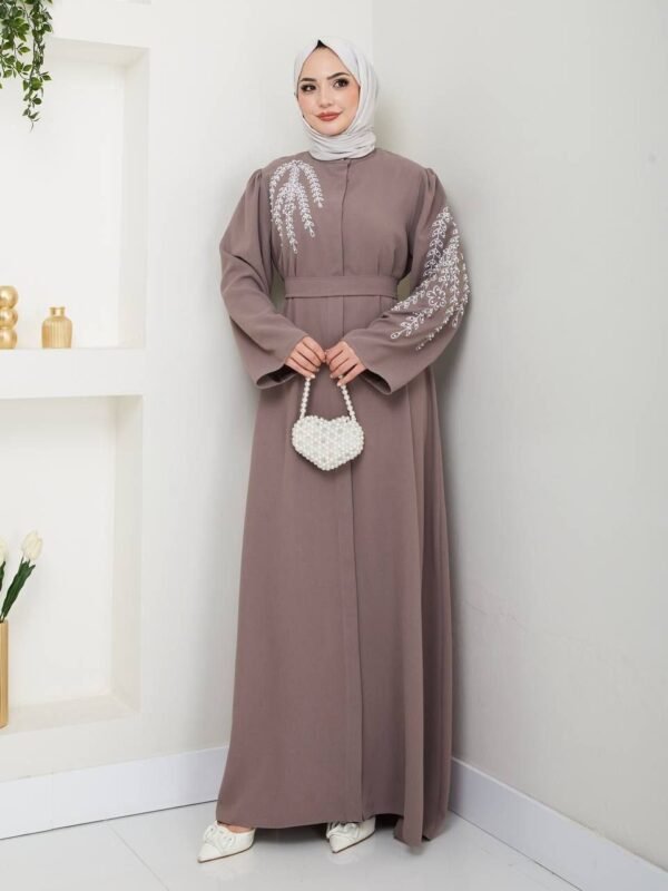 Zara Crêpe Abaya – Image 4
